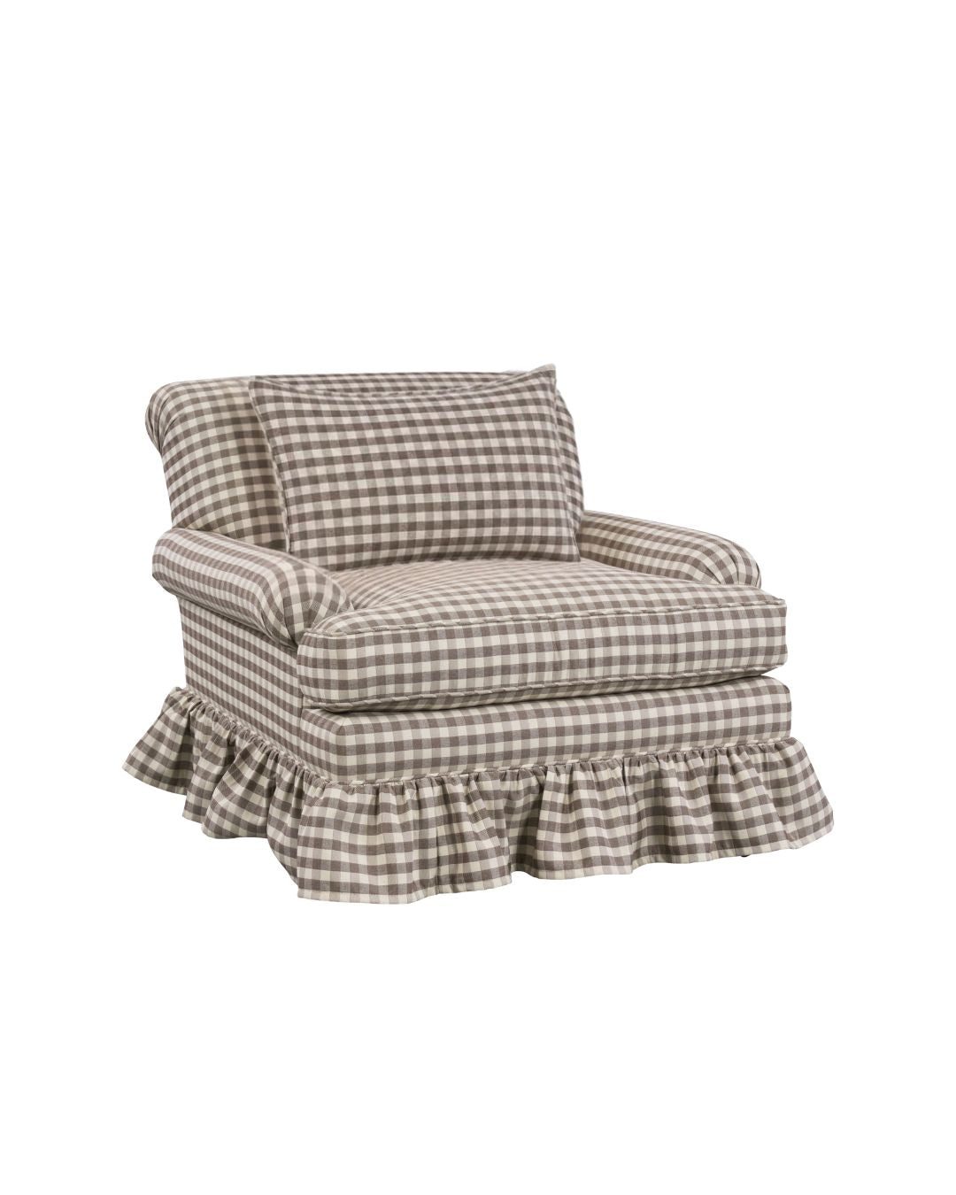 Franklin Chair with Ruffle Skirt