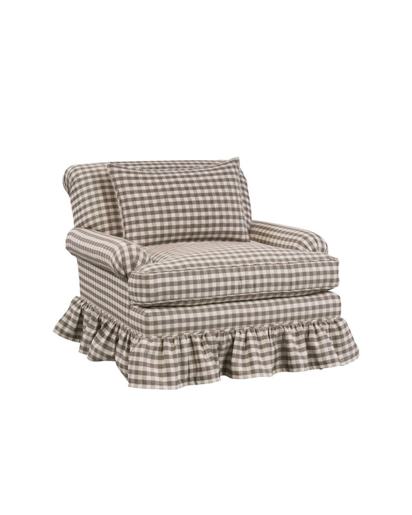 Franklin Chair with Ruffle Skirt