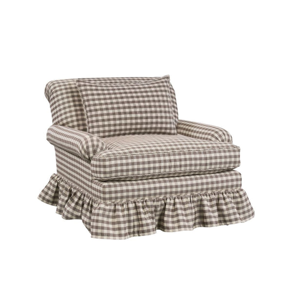 Franklin Chair with Ruffle Skirt