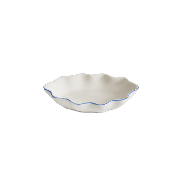 French Border Soap Dish in Light Blue