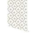Garden Trellis Wallpaper in Natural