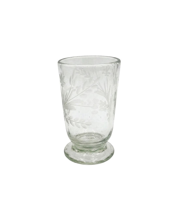 Garden Etched Glass