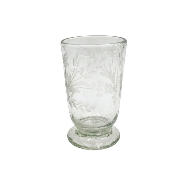 Garden Etched Glass