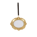 Gilded Frame Ornament- Oval