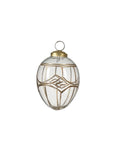 Glass Geometric Border Ornament