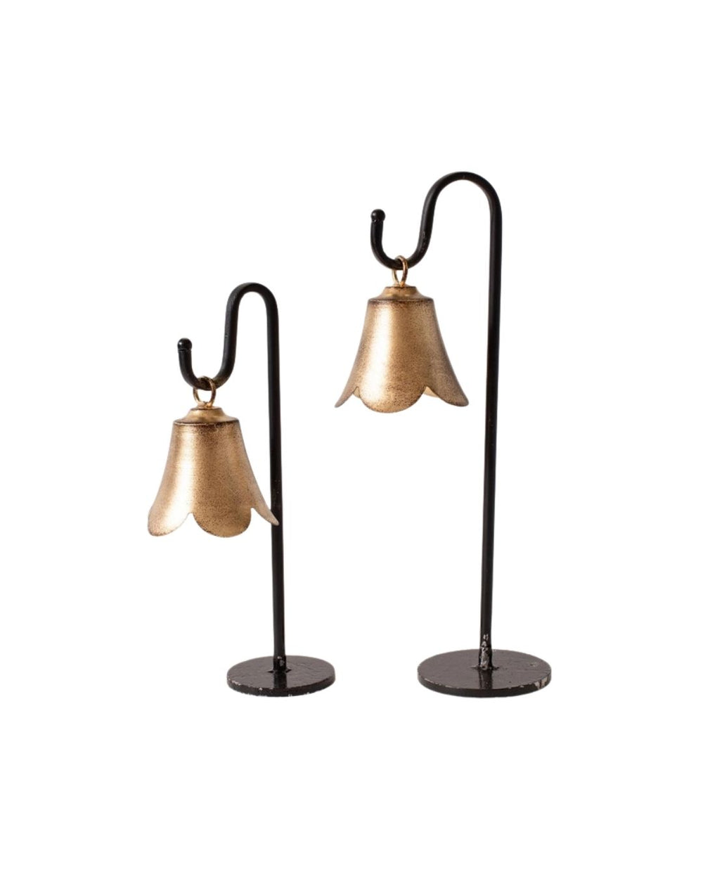 Golden Garden Bell, Set of 2