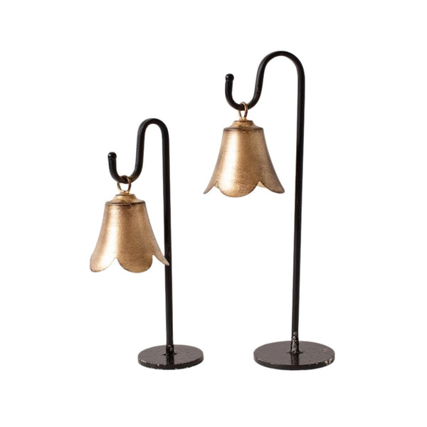 Golden Garden Bell, Set of 2