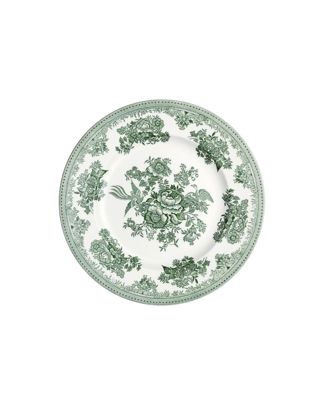 Green Pheasant Dinner Plate