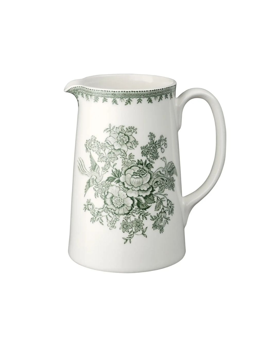Green Pheasant Large Pitcher