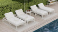 Early Access: Riviera Chaise Lounge in Alabaster