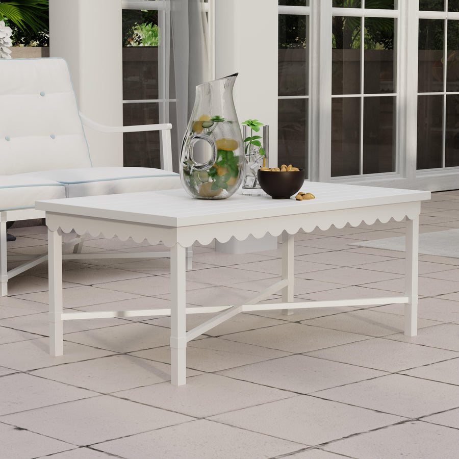 Early Access: Riviera Coffee Table in Alabaster