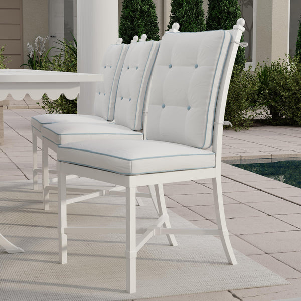 Riviera Dining Chair in Alabaster