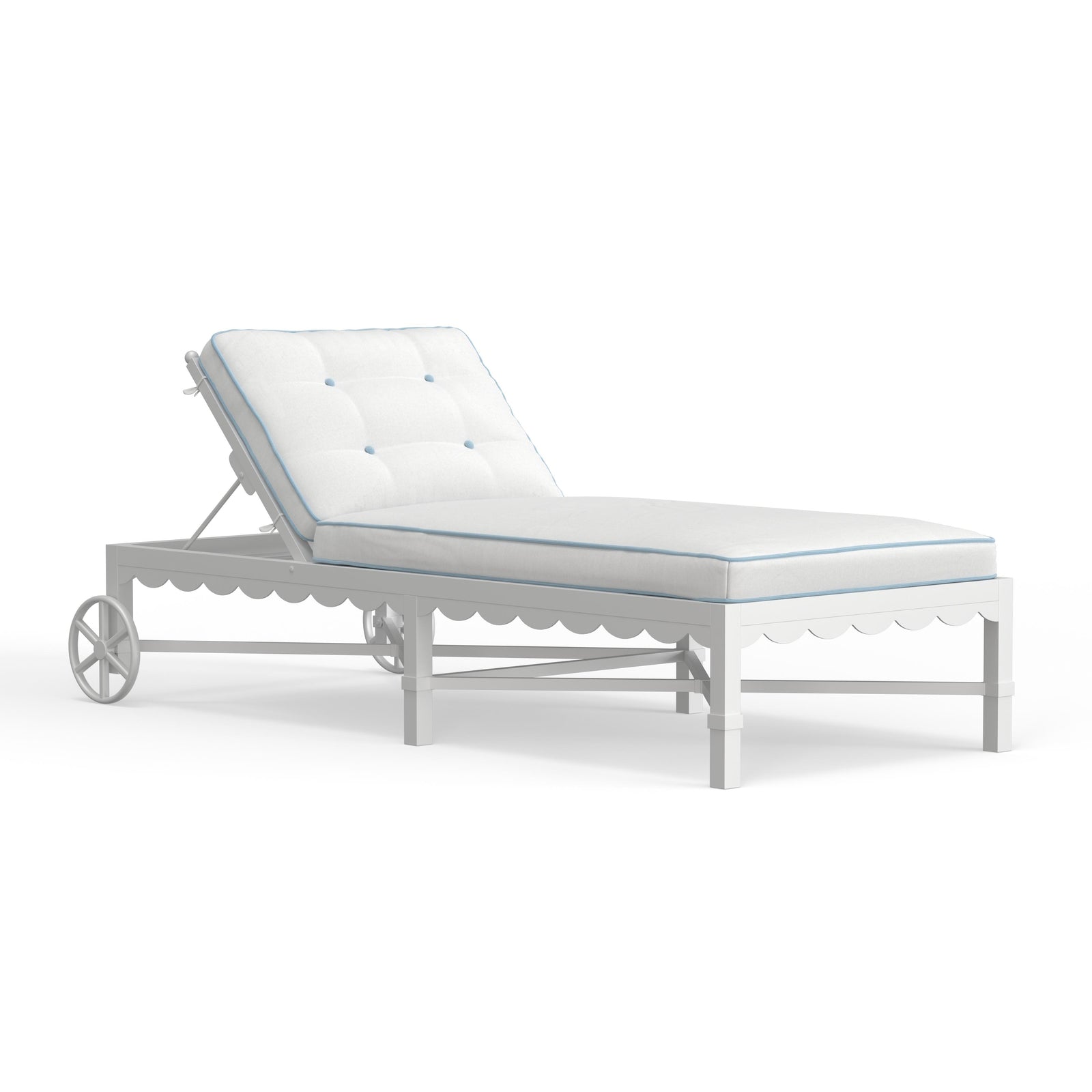 Early Access: Riviera Chaise Lounge in Alabaster