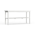 Early Access: Riviera Console Table in Alabaster