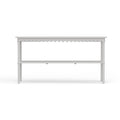 Riviera Console Table in Alabaster