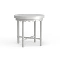 Riviera Side Table in Alabaster