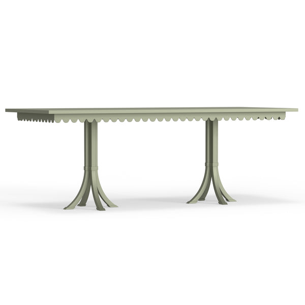 Riviera Dining Table in Sage