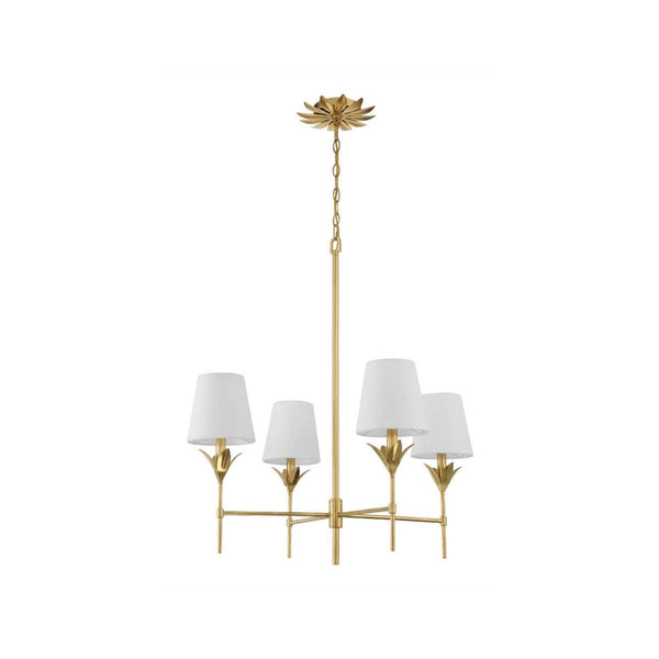 Flourish Chandelier in Gold