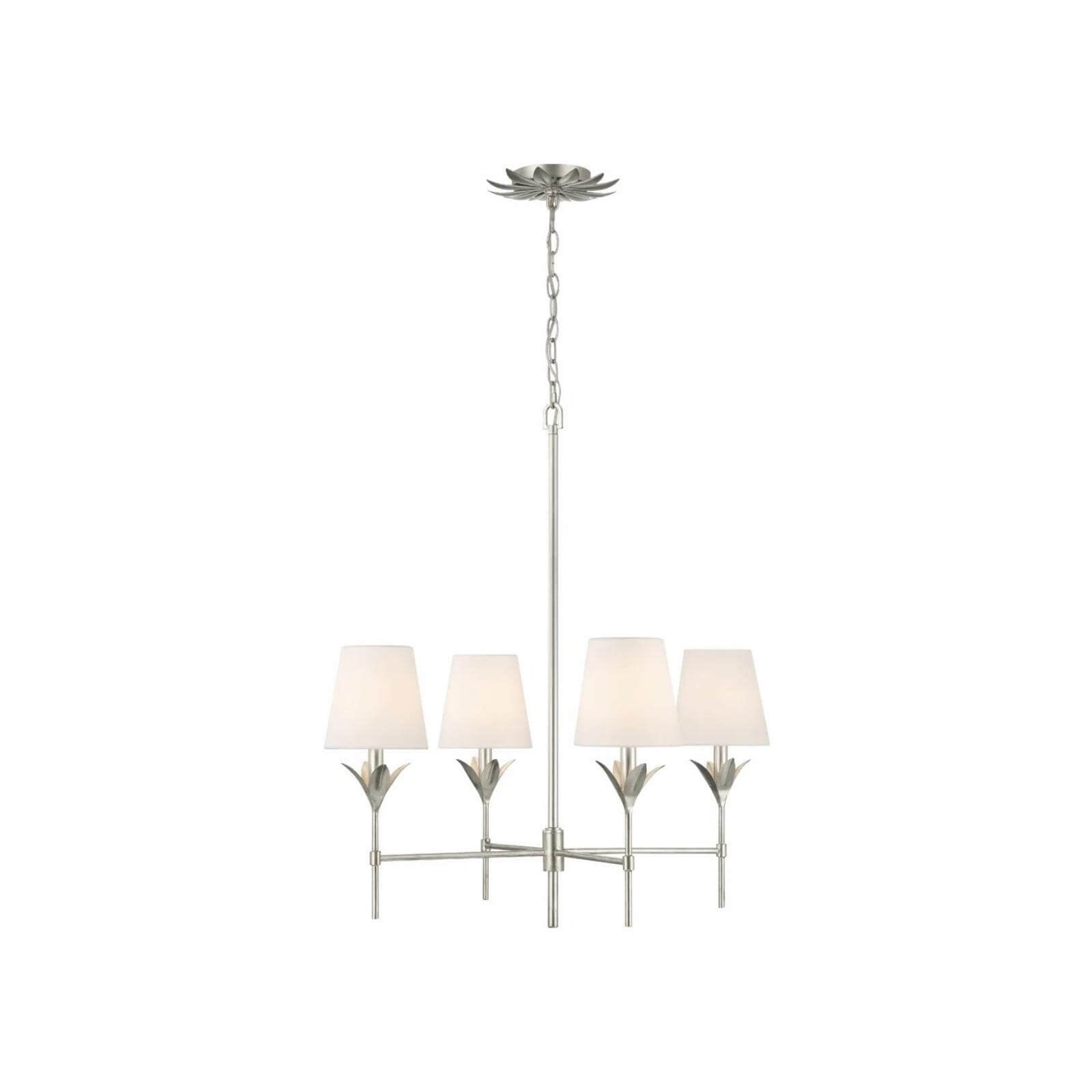 Flourish Chandelier in Silver