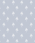 Hannah Floral Fabric in Light Blue