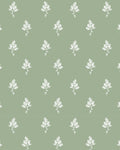 Hannah Floral Fabric in Sage