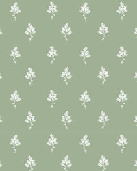 Hannah Floral Fabric in Sage