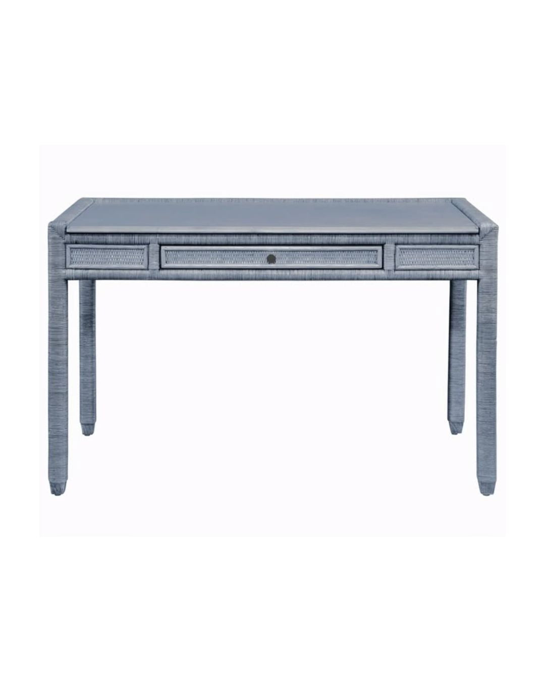 Harbor Cane Desk - Seaglass