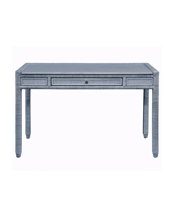 Harbor Cane Desk - Seaglass