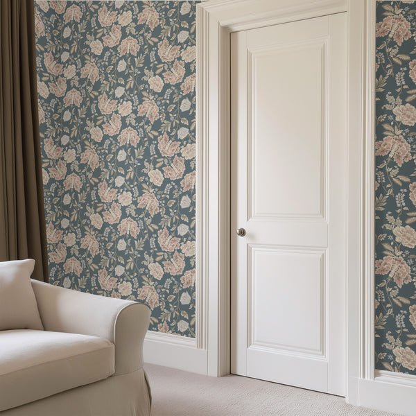 Hasell Floral Wallpaper