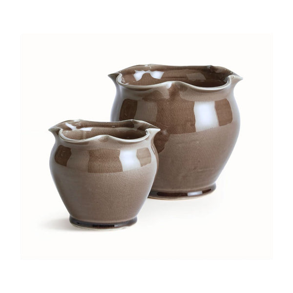 Hazel Ruffle Pot, Set of 2
