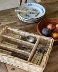 Heirloom Wicker Cutlery Tray