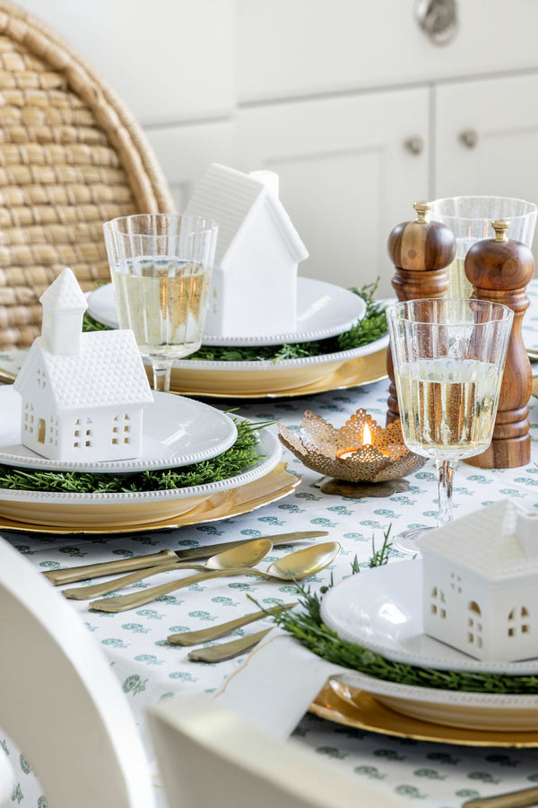 Dakota Flatware 5 Piece Set in Brushed Gold