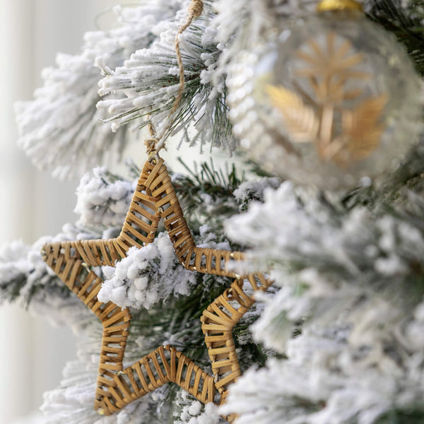 Rattan Star Ornament