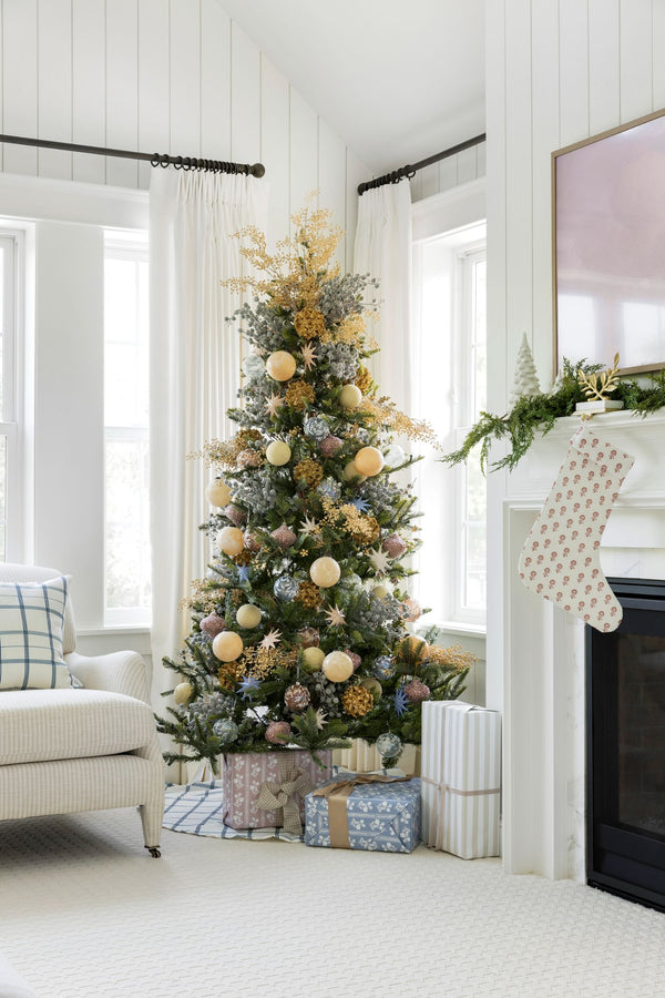 Pre-Lit Slim Franklin Fir Tree