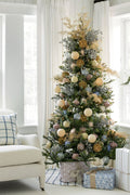 Pre-Lit Slim Franklin Fir Tree