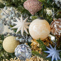 Painted Holiday Star Ornament Set