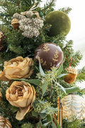 Glitter Cluster Hanging Pinecones