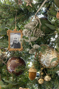 Glitter Cluster Hanging Pinecones