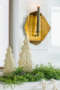 Geometric Candle Sconce