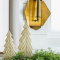 Geometric Candle Sconce