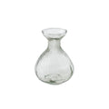 Hourglass Ribbed Bud Vase
