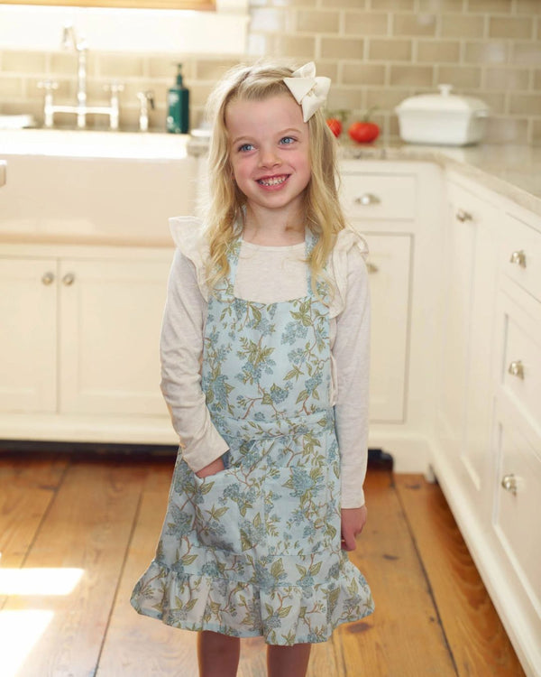 Hyacinth Blue Kids Apron