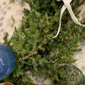 Olive Pintuck Ornament