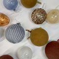 Pastel Glass Ornament Set