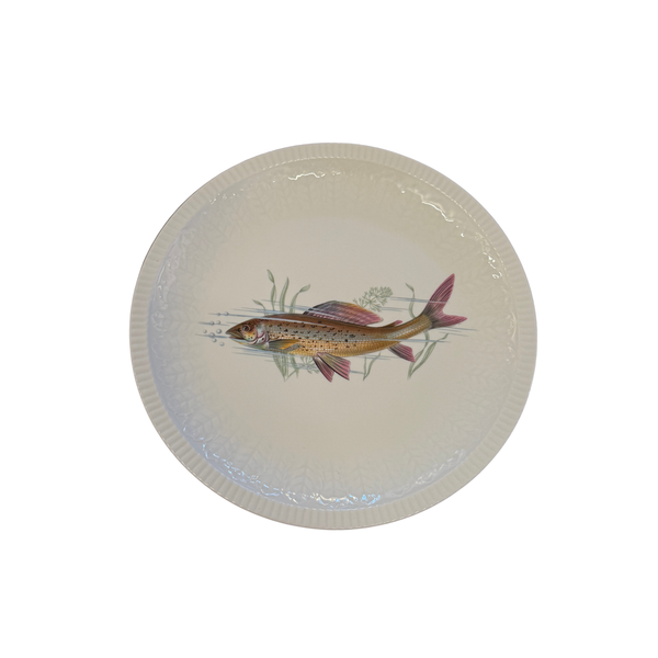 Ironstone Fish Plate- I