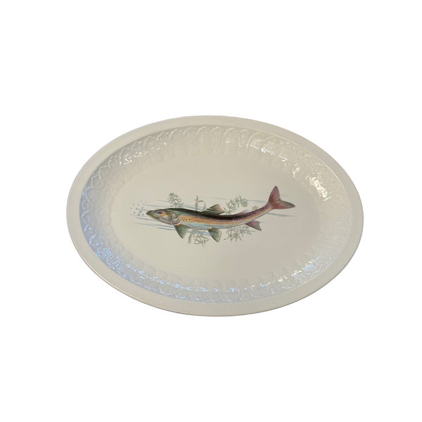 Ironstone Fish Platter & Bowl Set