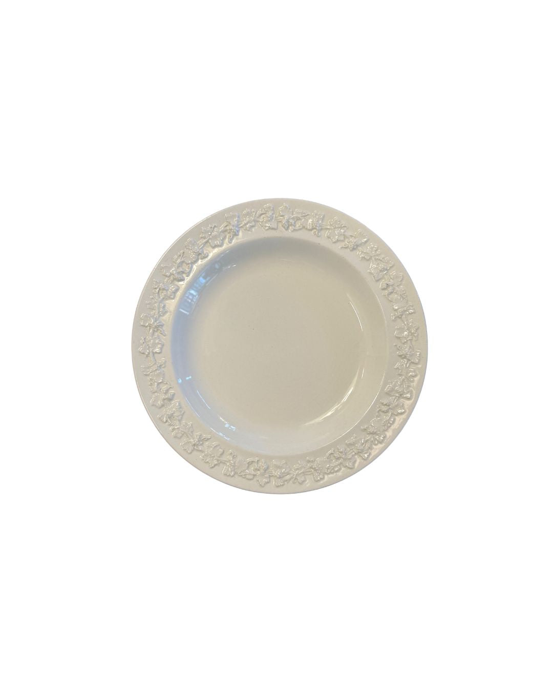 Ivory Wedgewood Plate