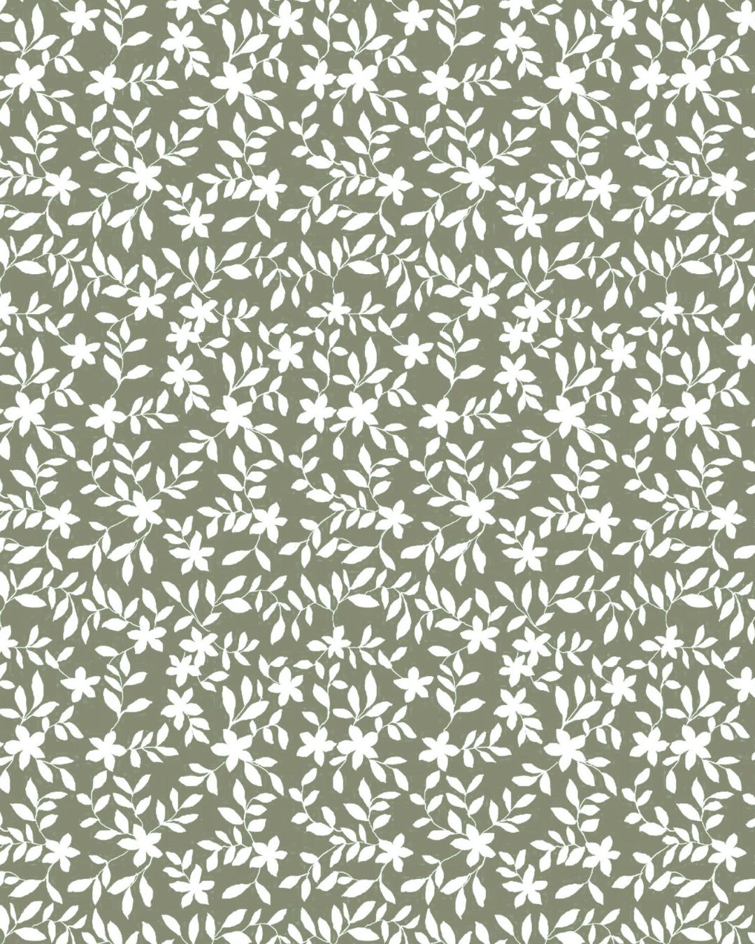 Jo Floral Fabric in Laurel