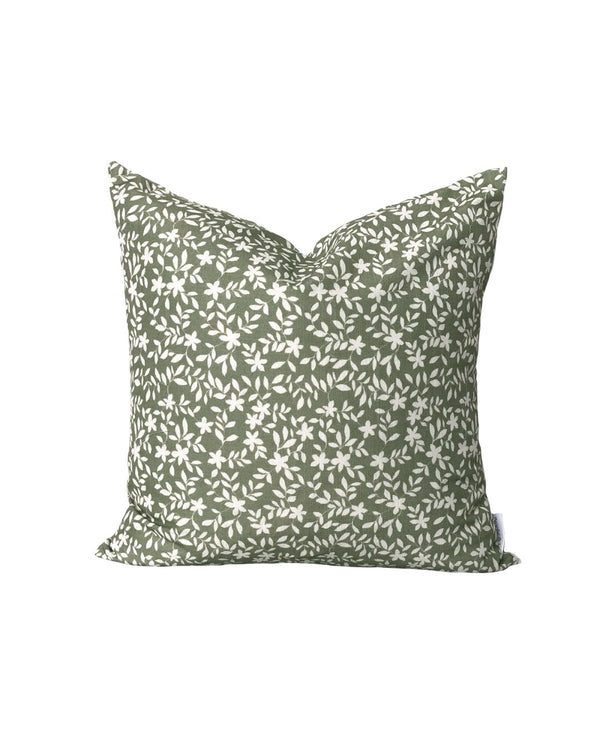 Jo Floral Pillow in Laurel