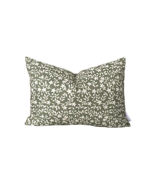 Jo Floral Pillow in Laurel